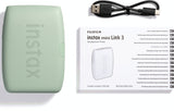 Fujifilm instax mini Link 3 Photo Printer - Sage Green