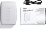 Fujifilm instax mini Link 3 Photo Printer - Clay White