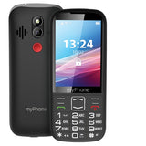 myPhone HALO 4 LTE - Black - 3.5" TFT Display - Dual SIM - 2500 mAh Battery