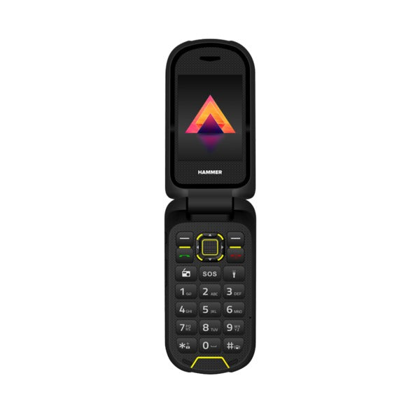 Hammer Bow LTE - Black - 2.4" TFT Display - 48MB/128MB - Dual SIM 3G Feature Phone