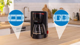 Bosch TKA3M133 coffee machine Semi-automatic Drip coffee machine 1.4 L