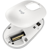 LOGITECH POP Mouse with Emoji - Off-White - Bluetooth - EMEA28i-935