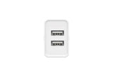 Unitek P1113A-EU Dual USB-A Wall Charger - 12W, White