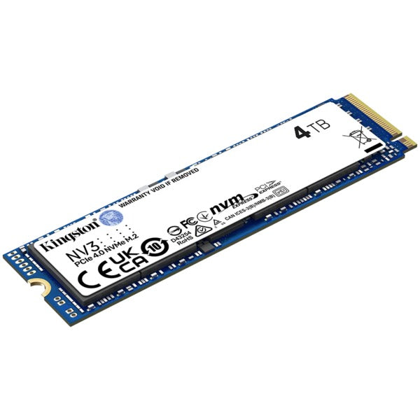 KINGSTON NV3 4TB NVMe PCIe 4.0 M.2 2280 SSD