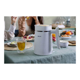 Philips Kettle - HD9365/10 Eco Conscious Edition - Electric - 2200 W - 1.7 L - 100% bioplastic - 360° rotational base - White Matt