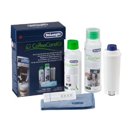 Delonghi - DLSC306 Maintenance Care Kit for Bean to Cup & Espresso Coffee Machines, includes five cleaning accessories