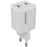 CANYON CU35CC GaN 35W Dual PD Wall Charger - White