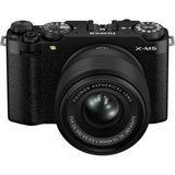 System camera Fujifilm X-M5 + XC15-45 Kit Black (black)