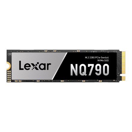 Lexar SSD - NQ790 - 1000 GB - SSD form factor M.2 2280 - Solid-state drive interface PCIe Gen4x4 - Read speed 7000 MB/s - Write speed 6000 MB/s