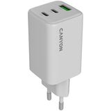 CANYON HEXAGON 65W GaN Charger - 2xPD, 1xQC, EU Plug, White