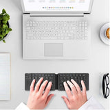 TECHLY USB Bluetooth Foldable Keyboard for Tablet & Smartphone