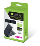 TECHLY USB Bluetooth Foldable Keyboard for Tablet & Smartphone