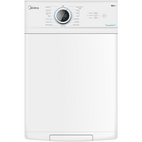 Midea MF100T60B/W-HR Top Loading Washing Machine - 6kg Capacity, 1200 RPM, A Energy Class
