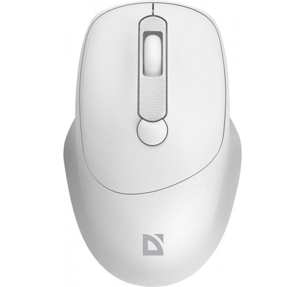 KOMPIUTERIO DEFENDER FEAM MM-296 RF Silent Wireless Mouse - White