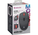 KOMPIUTERIO Defender Icon MB-057 Optical Silent Click Mouse - Black