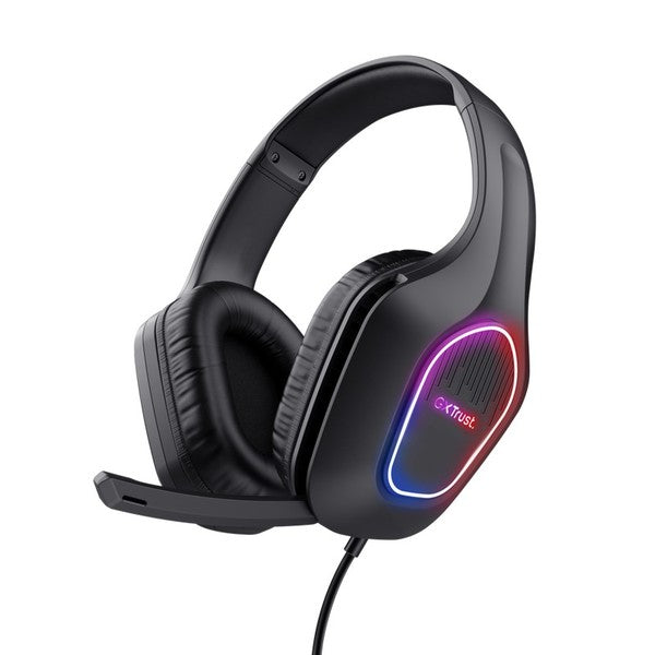 Trust GXT 416 Zirox Lightweight Gaming Headset with LED (Black)