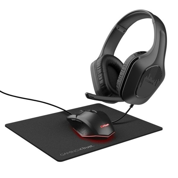 Trust GXT 790 Gaming Headset - Wired with Boom Mic, Black