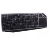 TECHLY Bluetooth & 2.4GHz Wireless Dual Mode Backlit Keyboard with Touchpad for Smart TV