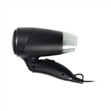 Tristar HD-2460 Travel Hair Dryer - 1200W, 2 Temperature Settings - Black