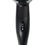 Tristar HD-2460 Travel Hair Dryer - 1200W, 2 Temperature Settings - Black