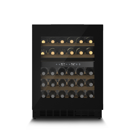Caso WineDeluxe WDU 36 Built-in Wine Cooler - 36 Bottle Capacity, Black