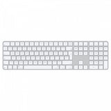 Apple Magic Wireless Keyboard with Touch ID and Numeric Keypad - White (English Layout)