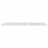 Apple Magic Wireless Keyboard with Touch ID and Numeric Keypad - White (English Layout)