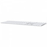 Magic Keyboard with Touch ID and Numeric Keypad for Mac (Apple Silicon, US English, White Keys)