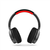 Energy Power Sport Bluetooth Headphones - Black/Red with Built-in Microphone
