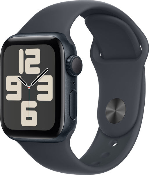 Apple Watch SE 2 GPS 40mm Sport Band M/L, midnight (MXE93ET/A)