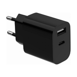 Gembird 30W Dual-Port USB Fast Charger with LCD Display - TA-UC-PDQC30LCD-BK-01