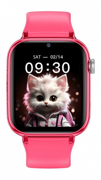 Smartwatch FW59 Kiddo 4G Pink - Kids' GPS Smartwatch