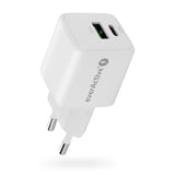 PHONE 20W GaN USB-C & USB-A Wall Charger - White