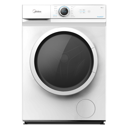 Midea MF100W70/W Front Load Washing Machine - 7kg, 1200 RPM, D Energy Class