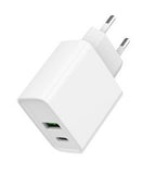 GEMBIRD 20W Dual Port USB Fast Charger - White