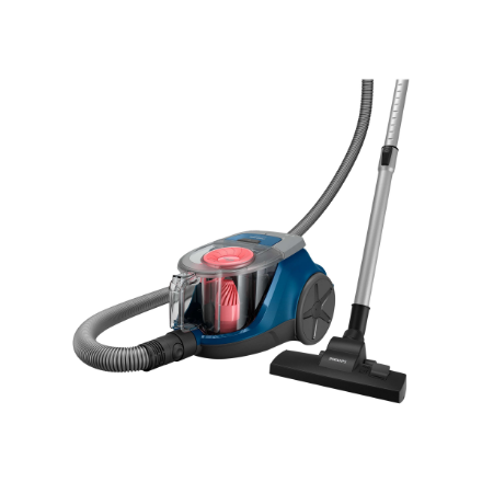 Philips Bagless Vacuum Cleaner XB2123/09 - 850W, 1.3L - Dark Blue/Peach