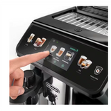 Delonghi - Coffee Maker - ECAM450.55.G Eletta Explore - Pump pressure 19 bar - Built-in milk frother - Automatic - 1450 W - Gray