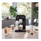 Delonghi - Coffee Maker - ECAM450.55.G Eletta Explore - Pump pressure 19 bar - Built-in milk frother - Automatic - 1450 W - Gray