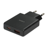 iBOX C-43 Slim GaN PD30W Mains Charger - Black