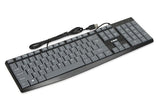 iBOX Eris USB Keyboard - Gray and Black