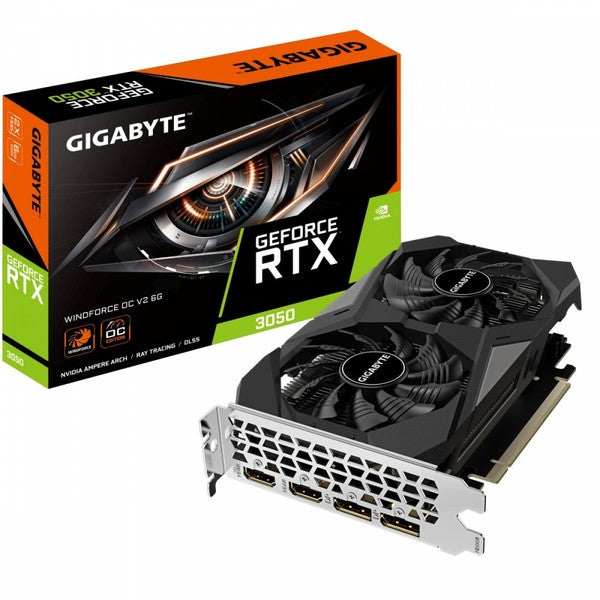 Gigabyte GeForce RTX 3050 WINDFORCE OC V2 6G Graphics Card