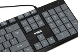 iBOX Eris USB Keyboard - Gray and Black