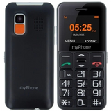 myPhone Halo Easy - Black - 1.77" TFT Display - 24MB/32MB - Single SIM