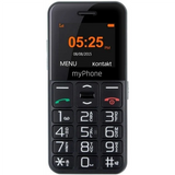 myPhone Halo Easy - Black - 1.77" TFT Display - 24MB/32MB - Single SIM