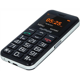 myPhone Halo Easy - Black - 1.77" TFT Display - 24MB/32MB - Single SIM