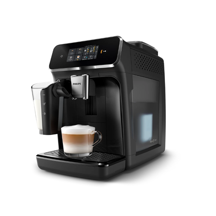 Philips Coffee maker - EP2331/10 - Pump pressure 15 bar - Built-in milk frother - Automatic - 1500 W - Black