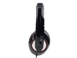 Gembird Headphones with Microphone & Volume Control - Black