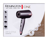 Remington D6077 Ionic Hair Dryer - 2000W with Diffuser - Gray