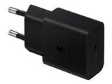 SAMSUNG 15W USB-C Power Adapter - Black (Without Cable)