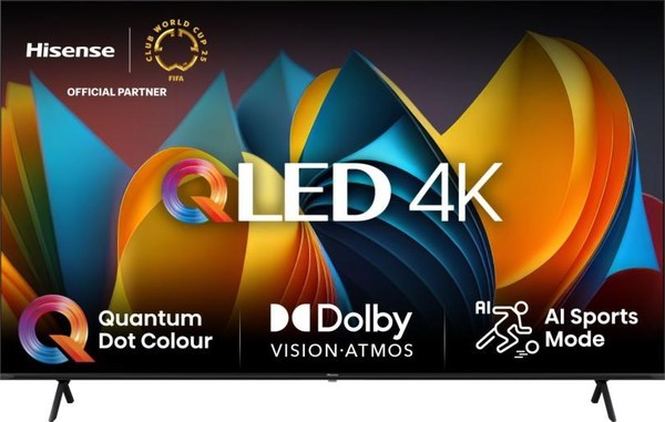 Hisense 85E7NQ 85" QLED 4K UHD Smart TV with VIDAA OS - Black